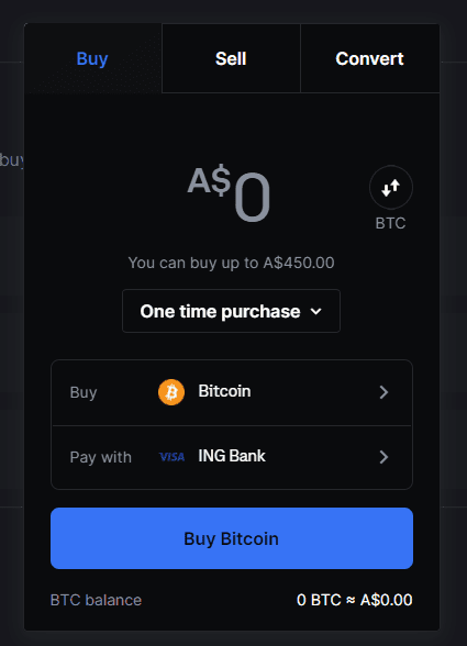 coinbase buy crypto