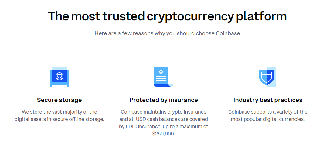 coinbase reasons to choose